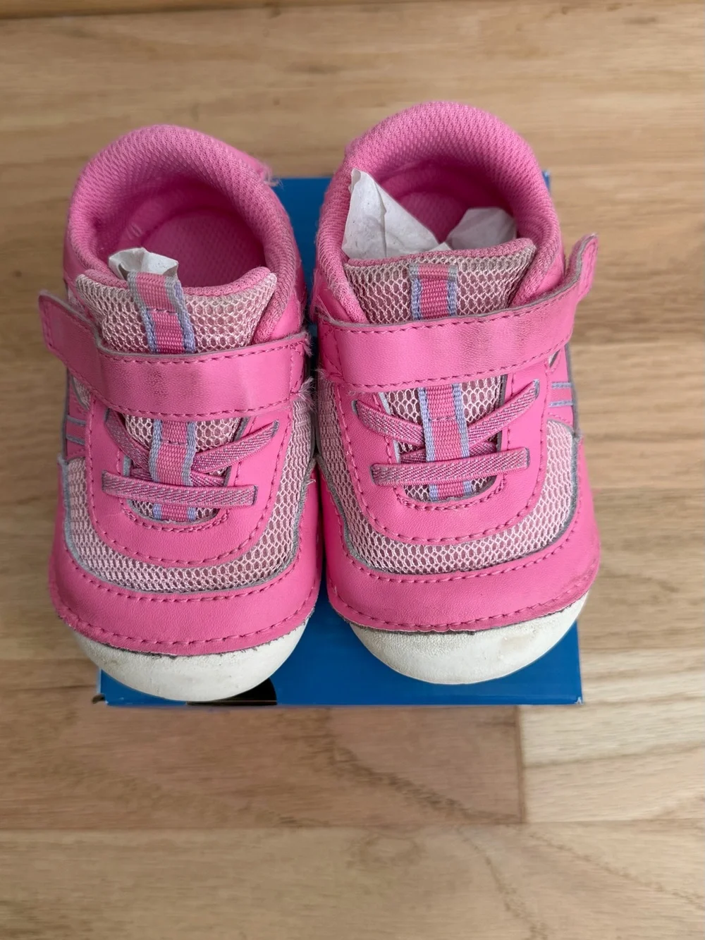 Stride Rite sm apollo pink toddler shoes 6W